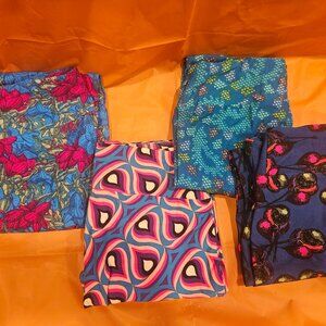 4 pairs of LuLaRoe Leggings- One Size
